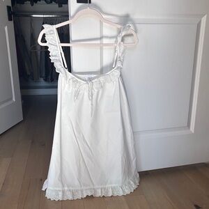 Le Lis White Lace Mini Dress